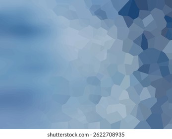 Abstrato azul geométrico mosaico projeto com transições graduais