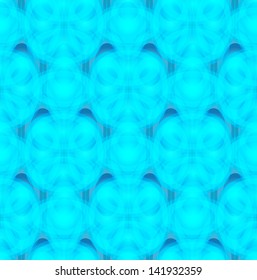 Abstract blue geometric pattern