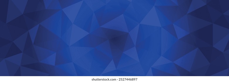 Padrão geométrico azul abstrato, triângulo moderno, ilustração vetorial, eps10.