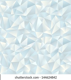 Abstract blue geometric seamless pattern. Vector Illustration