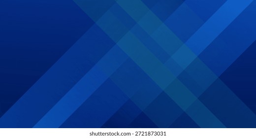 Abstract blue geometric shape overlay layer background. Modern template design for covers, brochures, web and banner.