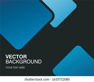 Abstract blue geometric shapes background