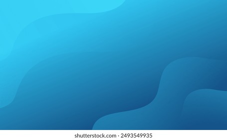 Fondo de Formas geométricas azul Abstractas.  Onda de sonido dinámica. Elemento de diseño. Ilustración vectorial
