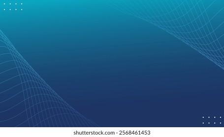 Abstract blue geometric shapes background. Modern and Creative Trend design in vector illustration
