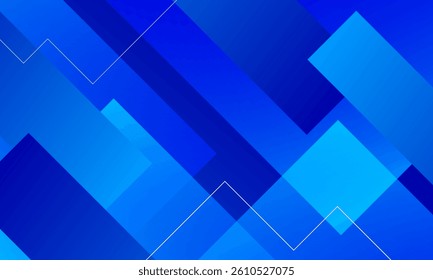 Abstract blue geometric shapes background. Eps10 vector