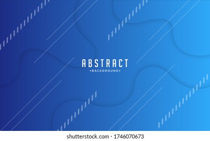 Abstract blue geometric shapes backround with scratches effect.  Graphic design element. Dynamic shapes composition. 