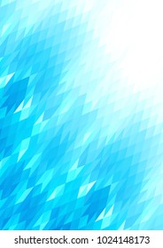 Abstract blue geometric shapes, vector background.