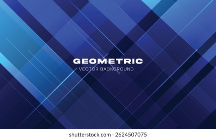 motif carré géométrique bleu Abstrait