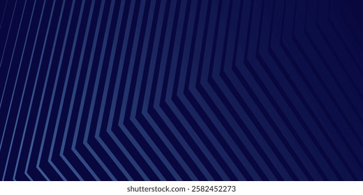 Abstract blue geometric striped pattern modern. Blue stripes on a background. Striped diagonal gradient pattern Vector illustration