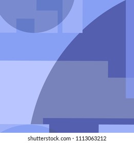 abstract blue geometric texture background. vector illustration