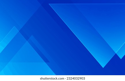 Abstract blue geometric triangles background. Eps10 vector