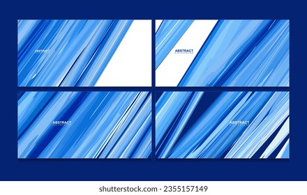 Abstract blue geometric vector, background illuatration , You can use for ad, poster, template, business presentation. Vector illustration