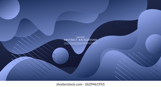 Fondo geométrico azul Abstractas de la onda 3D. Patrón de fondo de onda simple. Vector Eps10