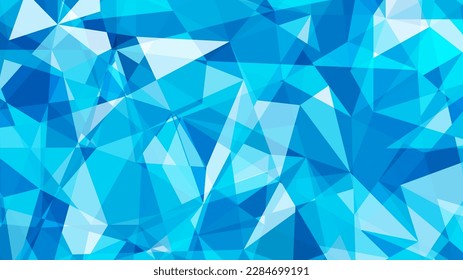 Abstract blue geometrical for background