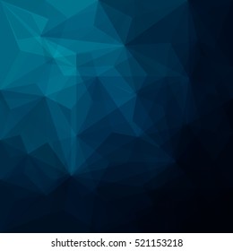 Abstract blue geometrical background 