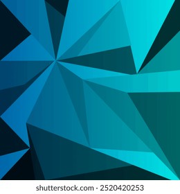 Fondo geométrico azul Abstractas. Plantilla de diseño para folletos, volantes, revista
