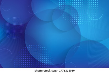 Resumen de geometría azul diseño de fondo moderno.