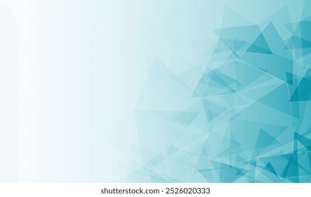 abstract blue geomtric background illustration