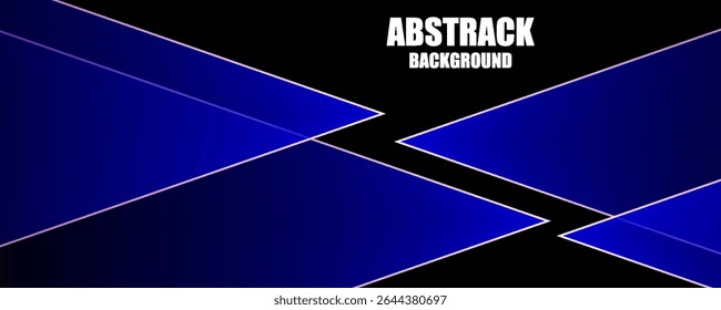 Vector de fondo de diseño dinámico de patrón de líneas brillantes azul Abstractas EPS 10