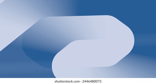 Abstractas azul brillante líneas geométricas sobre fondo oscuro