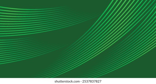 Linhas geométricas brilhantes em azul escuro no fundo. Padrão moderno de linhas de círculo azul brilhante. Conceito de tecnologia futurista. Terno para capa, cartaz, banner, brochura, cabeçalho, site. eps 10