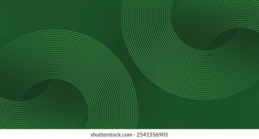 Linhas geométricas brilhantes em azul escuro no fundo. Padrão moderno de linhas de círculo azul brilhante. Conceito de tecnologia futurista. Terno para capa, cartaz, banner, brochura, cabeçalho, site. eps 10