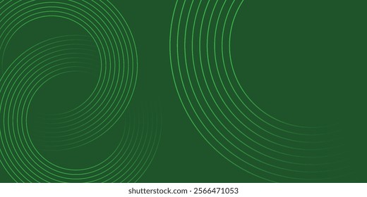 Abstract blue glowing geometric lines on dark blue background. Modern shiny blue circle lines pattern.
