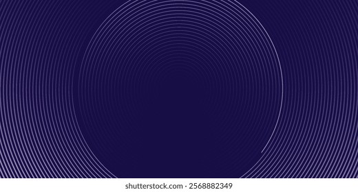 Abstract blue glowing geometric lines modern shiny blue circle lines pattern. Suit for cover, banner, brochure