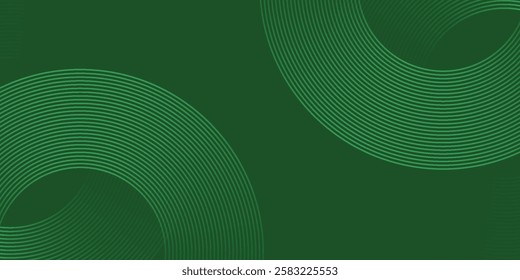 Abstract blue glowing geometric lines on dark blue background. Modern shiny blue circle lines pattern. Futuristic technology concept. Suit for cover, poster, banner, brochure, header, website. eps 10