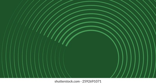 Abstract blue glowing geometric lines on dark blue background. Modern shiny blue circle lines modern