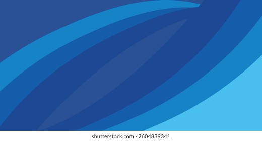 Abstract blue glowing geometric lines on dark blue background. Modern shiny blue circle lines pattern. Futuristic technology concept. Suit for cover, poster, banner, brochure, header, website