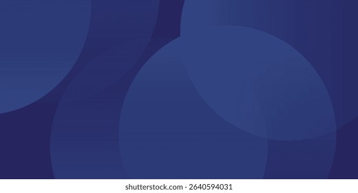 Abstract blue glowing geometric lines on dark blue background. vektor illustration	
