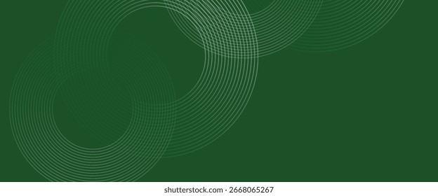 Abstrakte blaue leuchtende geometrische Linien auf dunkelblauem Hintergrund. Moderne glänzende blaue Kreislinien Muster.
