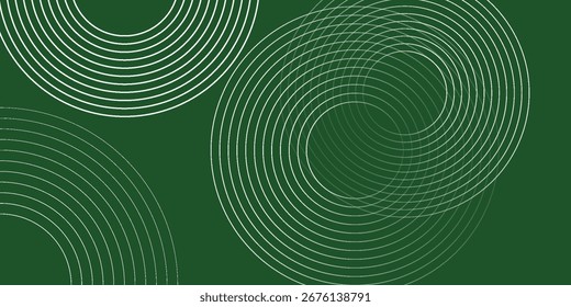 Abstract blue glowing geometric lines on dark blue background simple design modern vector