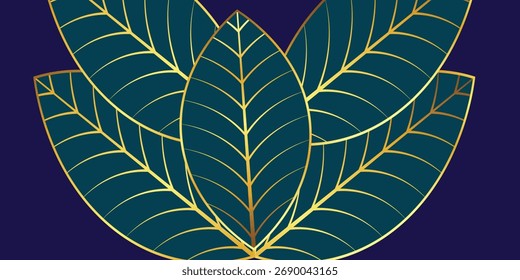 Abstrakte blaue leuchtende geometrische Linien auf dunkelblauem Hintergrund. Moderne glänzende blaue Kreislinien Muster. Futuristisches Technologiekonzept,