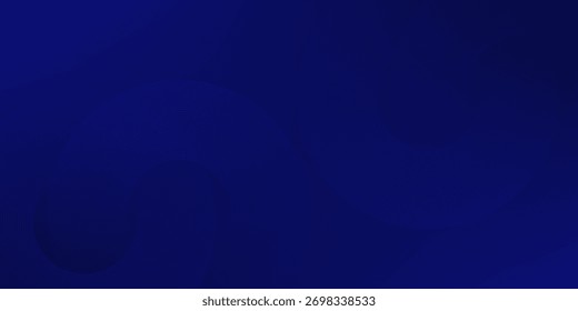 Líneas geométricas brillantes azules Abstractas sobre fondo azul oscuro. Moderno patrón de líneas de círculo azul brillante. Concepto de tecnología futurista. Traje para la cubierta, cartel, Anuncio, folleto, cabecera, Sitio web.eps.10