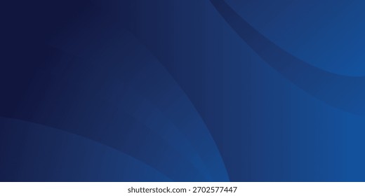Líneas geométricas brillantes azules Abstractas sobre fondo azul oscuro. Modelo azul brillante moderno de las líneas del círculo
