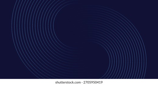 Líneas geométricas brillantes azules Abstractas Modelo azul brillante moderno de las líneas circulares. Traje para la cubierta, Anuncio, folleto, eps.10