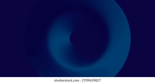 Abstract blue glowing geometric lines on dark blue background. Modern shiny blue circle lines pattern. Futuristic technology concept. Suit for cover, poster, banner, brochure, header, website