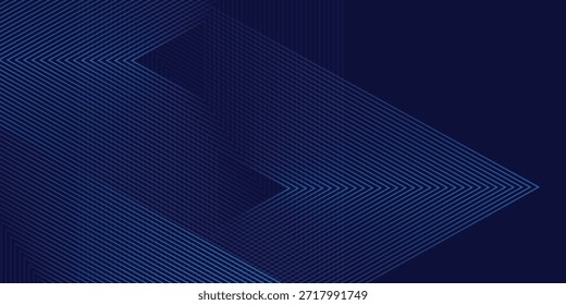 Líneas geométricas brillantes azules Abstractas Modelo azul brillante moderno de las líneas circulares. Traje para la cubierta   Folleto del Anuncio