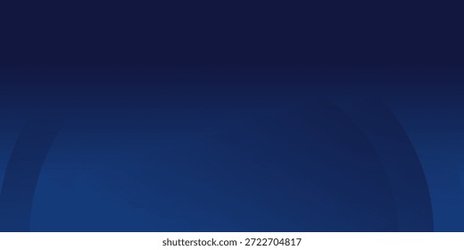 Líneas geométricas brillantes azules Abstractas sobre fondo azul oscuro. Ilustración vectorial