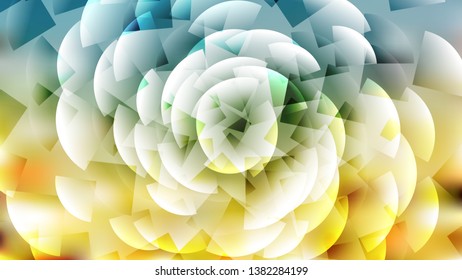 Abstract Blue and Gold Background Graphic Design