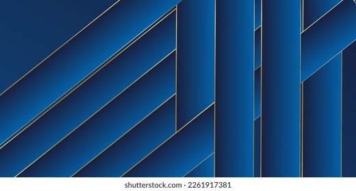 Abstrato vector de fondo de oro azul