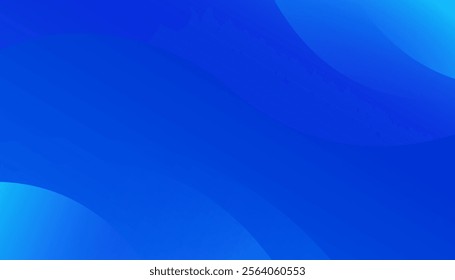 Abstract blue gradient backgorund. Applicable for gift card, Poster on wall poster template, EPS 10
