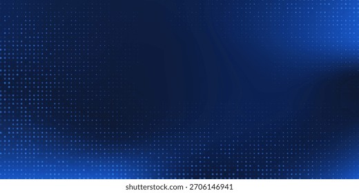Abstrakter blauer Farbverlauf, abstrakter Hintergrund. Unscharfer Farbverlauf mit Kornrauschtextureffekt, elegante und futuristische Designkunst