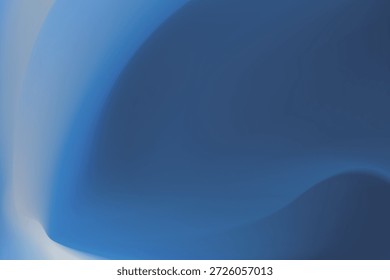 Fondo degradado azul Abstractas con efectos de colores borrosos y suaves. Ondas de malla suave y líneas curvas ligeras. Perfecto para branding, redes sociales, pósters, flyers, Anuncios, presentaciones. Vector