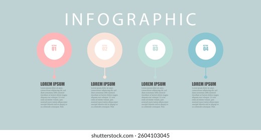 abstract blue gradient background, business technology digital communication template, infographic intelligence illustration element, future banner poster cover pattern creative graphic vector
