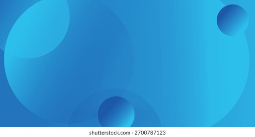 Fondo degradado azul Abstractas con Formas geométricas circulares y transiciones suaves. Diseño futurista moderno adecuado para tecnología, negocios, presentación, Anuncios digitales y proyectos visuales.