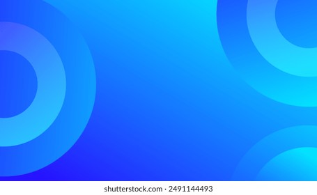 Abstract blue gradient background. Dynamic shapes composition. can be used for banner, layout, annual report, web design. Eps10 vector
