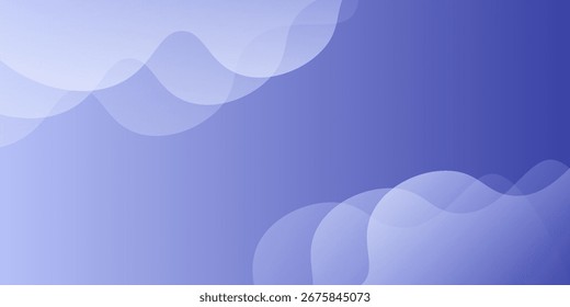 Fondo azul Abstractas del gradiente con los patrones de onda que fluyen